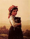 A Little Schoolgirl by Johann Georg Meyer von Bremen